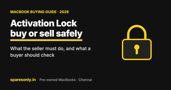 Activation Lock on a pre-owned Mac