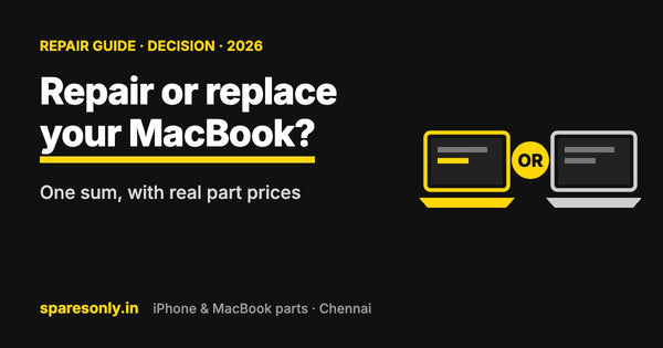 Repair or replace a failing MacBook