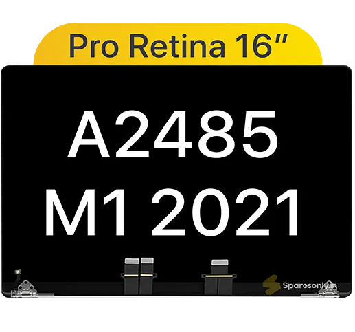 Display For A2485 MacBook Pro M1 16 inch (2021) EMC 3651-Sparesonly.in
