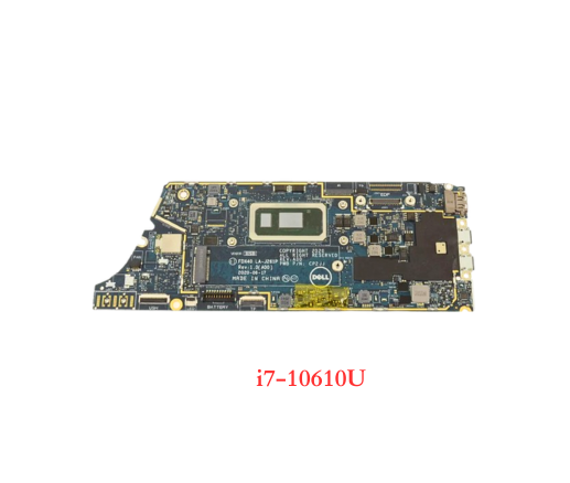 Dell Latitude 7310 / 7410 Motherboard i7-10610U  04J6CM LA-J261P 1.8GHz In-Built RAM Upto 32GB