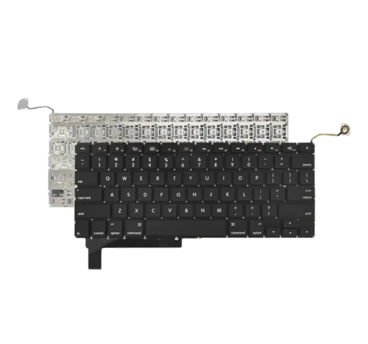 A1286 MacBook Pro 15” Keyboard Replacement (2008-2012) US/UK Version EMC 2353, 2563, 2556-Sparesonly.in