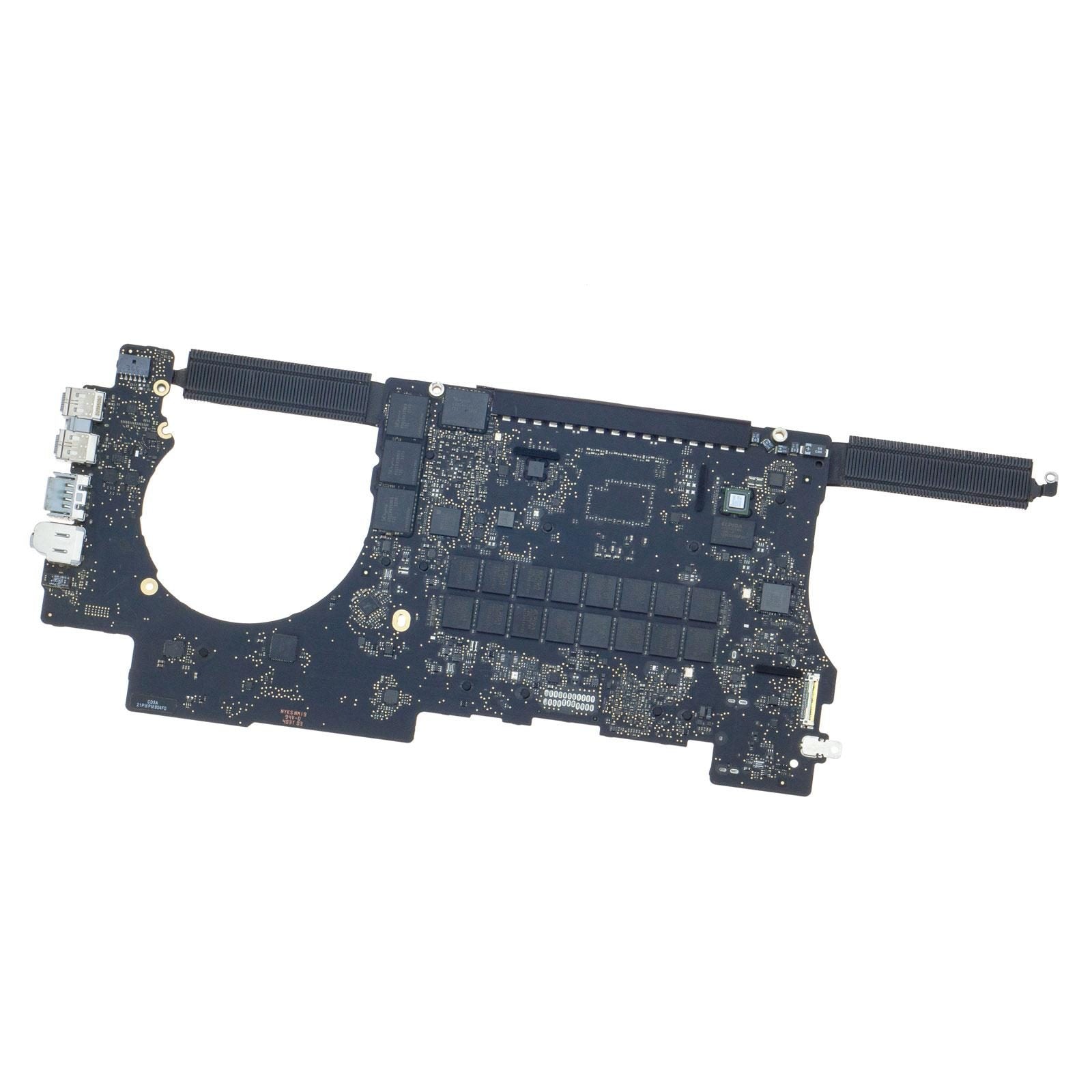 A1398 MacBook Pro 15” Logic Board For Retina (Late 2013 - Mid 2015) MLB EMC 2745, 2881, 2909, 2910 Motherboard-Sparesonly.in