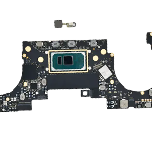 A2251 MacBook Pro 13 inch (2020) Logic Board / Motherboard EMC 3214, 3358 MLB-Sparesonly.in