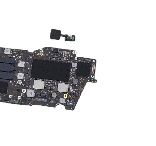 Logic Board with paired Touch ID Sensor  For A2289 MacBook Pro 13