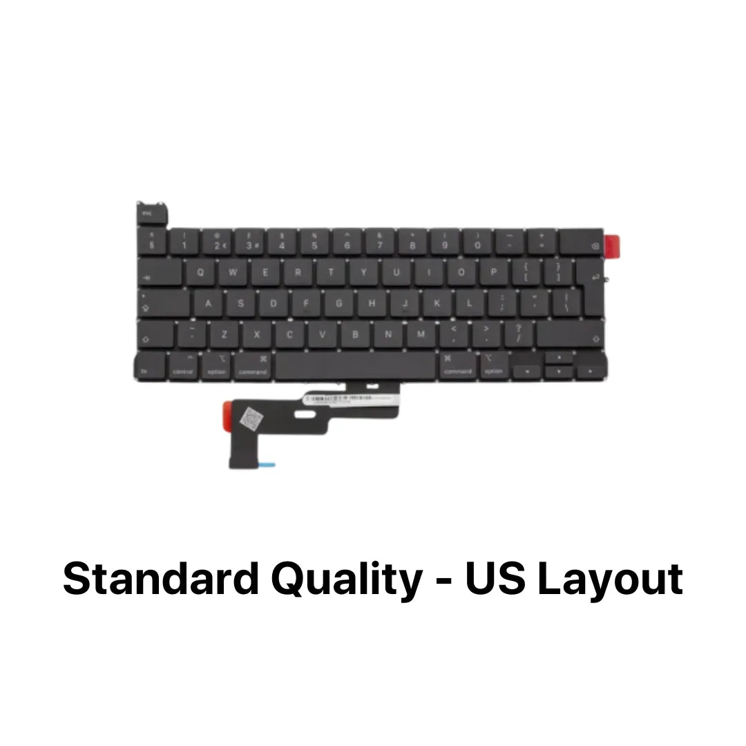 A2338 MacBook Pro 13-inch M1 Keyboard | MacBook Pro 2020 A2338 Keyboard | US/UK Layout | EMC 3578-Sparesonly.in