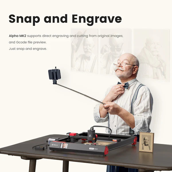 AlgoLaser Alpha Mechanical Frame-Sparesonly.in