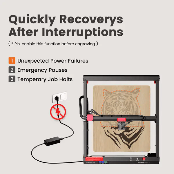 AlgoLaser Alpha Mechanical Frame-Sparesonly.in