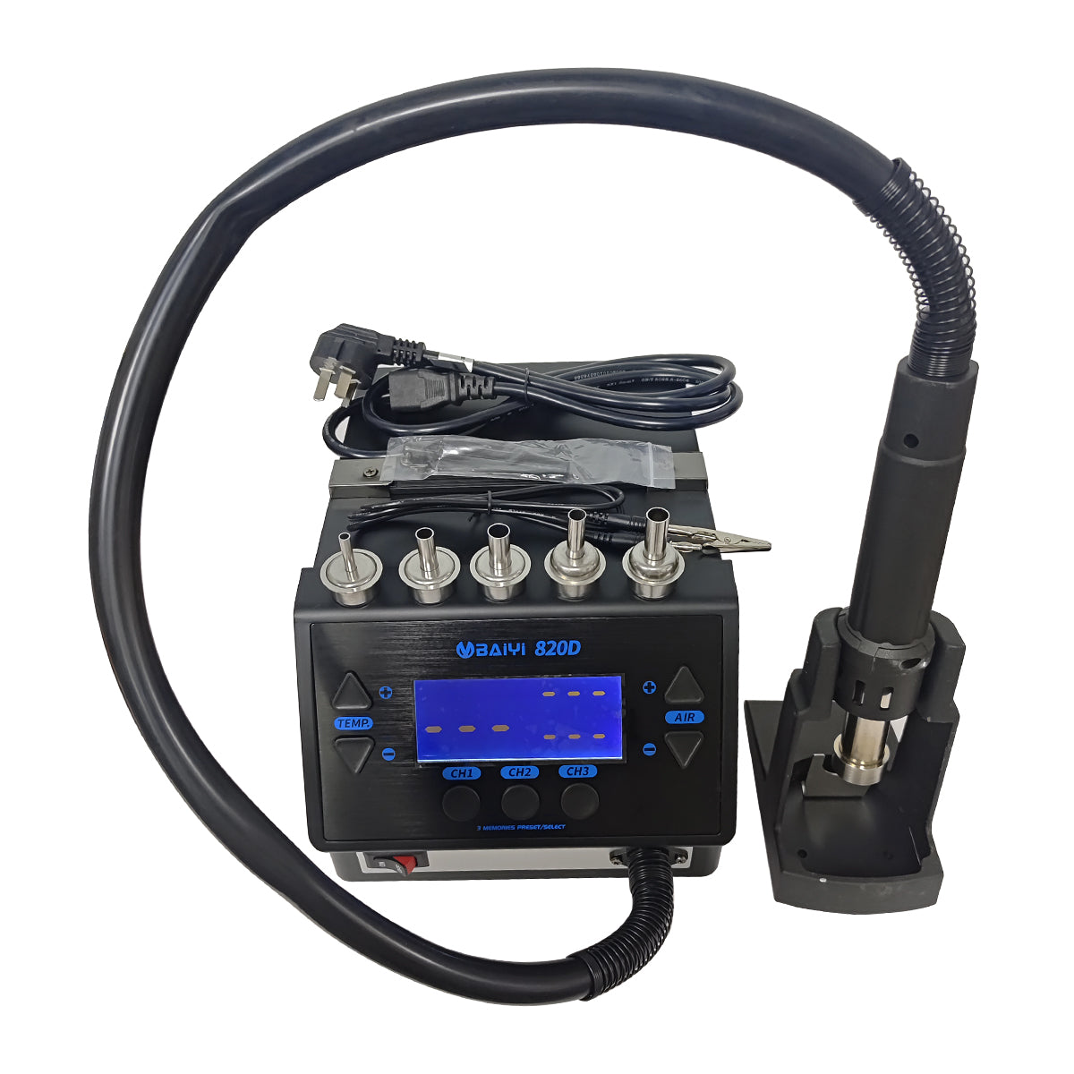 BAIYI 820D MacBook Repair Air Gun – Precision Engineered for Professional MacBook Repairs-Sparesonly.in