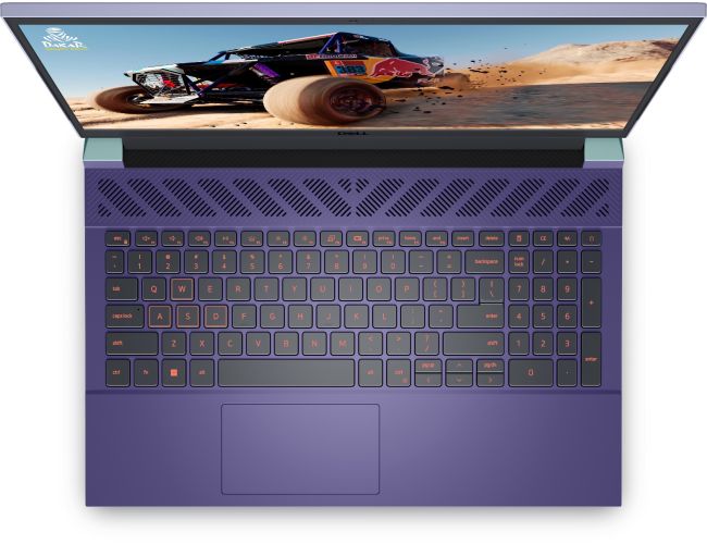 Dell G15 gaming 5530 i7 13th gen 13450HX 16GB 1TB SSD NVIDIA GeForce RTX 4060 8GB GDDR6 Pop Purple with Neo Mint Thermal Shelf-Sparesonly.in