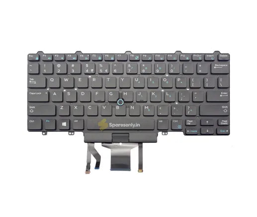 Dell Latitude E5450, E5470, E7470,7480, E7450, 7490 Laptop Keyboard - Original-Sparesonly.in