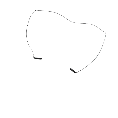 Display Gasket For A1706, A1708, A1989, A2159, A2289, A2251, A1932, A2179 MacBook Pro/Air 13 inch Retina (Late 2016 - 2017) EMC 3071, 3163, 2978, 3164, 3301, 3214, 3358, 3302, 3184, 3348-Sparesonly.in