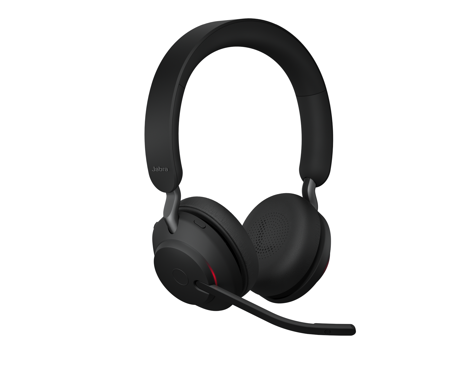 Jabra Evolve2 65 UC Wireless Bluetooth On Ear Headphone with Mic (Black)-Sparesonly.in
