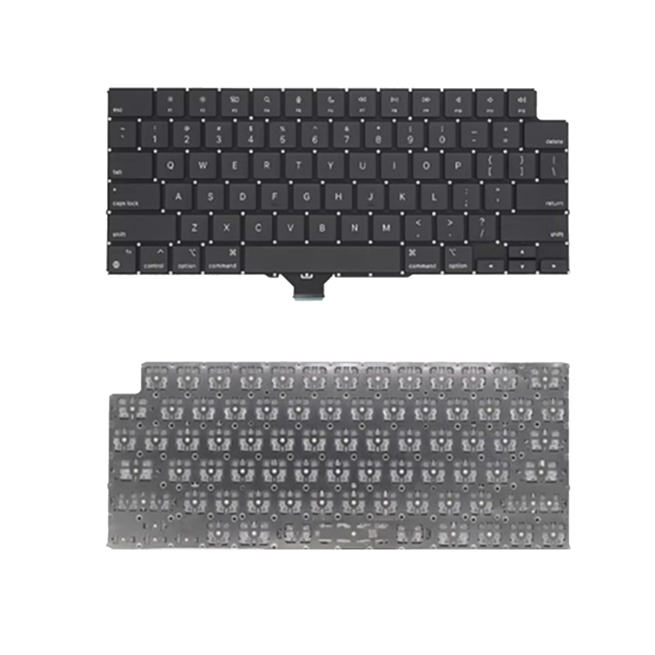Keyboard For A2442, A2485, A2779, 2780 MacBook Pro 14 inch and 16 inch (2021 - 2023) US/UK Version EMC 3650, 8102, 3651-Sparesonly.in