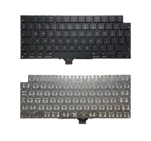 Keyboard For A2442, A2485, A2779, 2780 MacBook Pro 14 inch and 16 inch (2021 - 2023) US/UK Version EMC 3650, 8102, 3651-Sparesonly.in