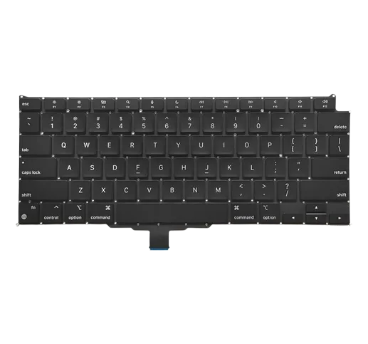 Keyboard for MacBook Air A2337 (M1, 2020) | US/UK Layout | Replacement Keypad | EMC 3598-Sparesonly.in