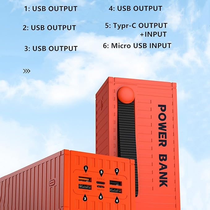 MACNISO Fast Charging Portable 50000 mAh Power Bank with 22.5W Output Power-Sparesonly.in