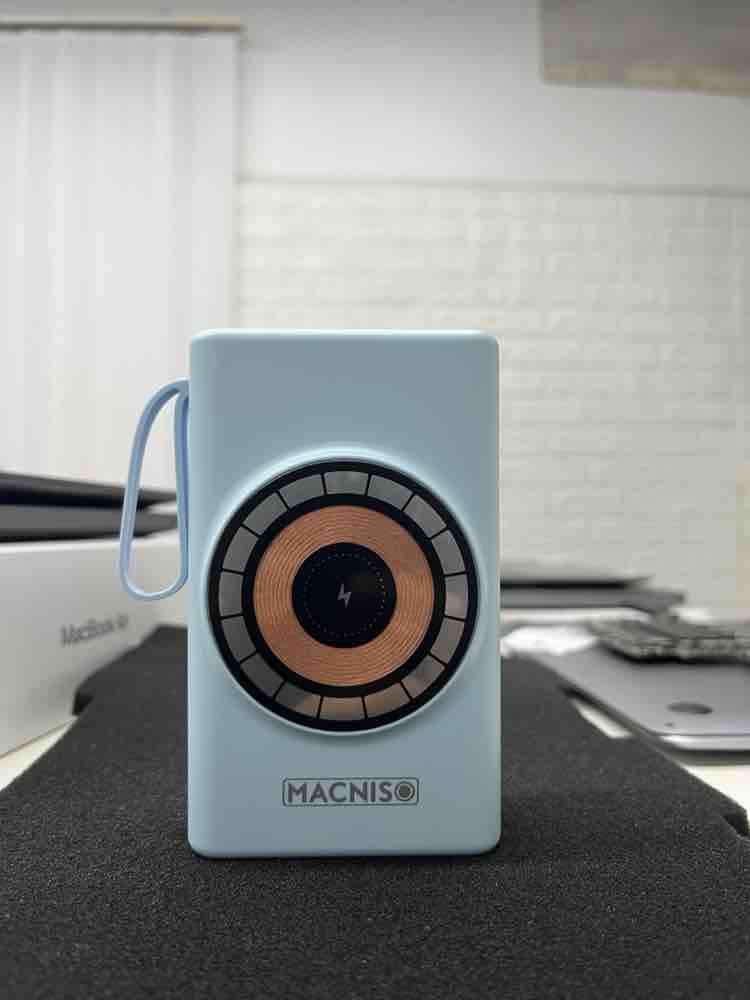 MACNISO High-Capacity 20000mAh Power Bank with Multi-Port Charging and Wireless Output-Sparesonly.in