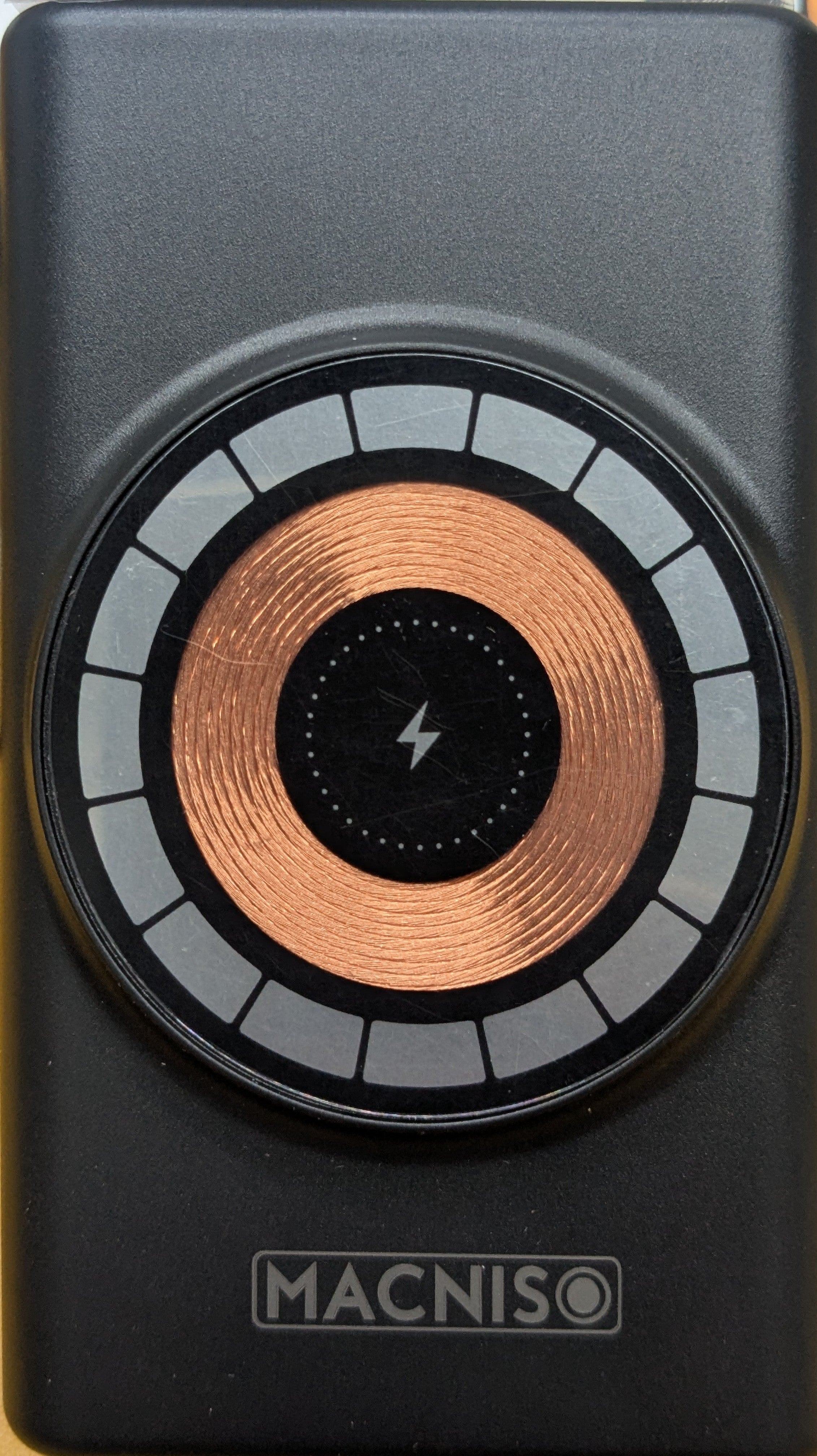 MACNISO High-Capacity 20000mAh Power Bank with Multi-Port Charging and Wireless Output-Sparesonly.in