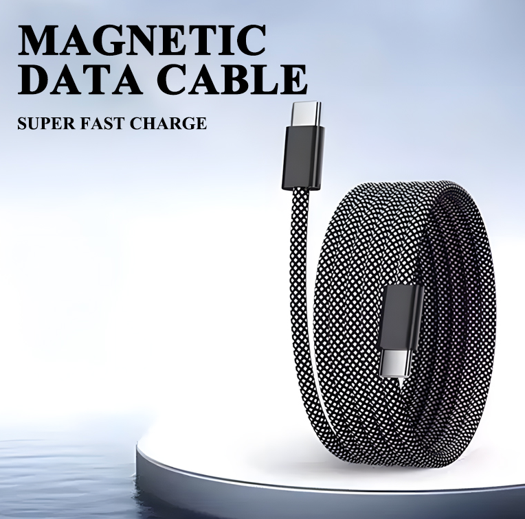 MACNISO USB-C To-USB-C Magnetic Cable-Sparesonly.in