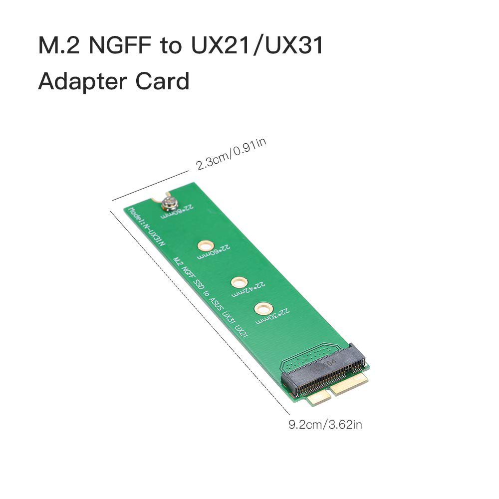 M.2 NGFF SSD to ASUS UX31 and UX21-Sparesonly.in