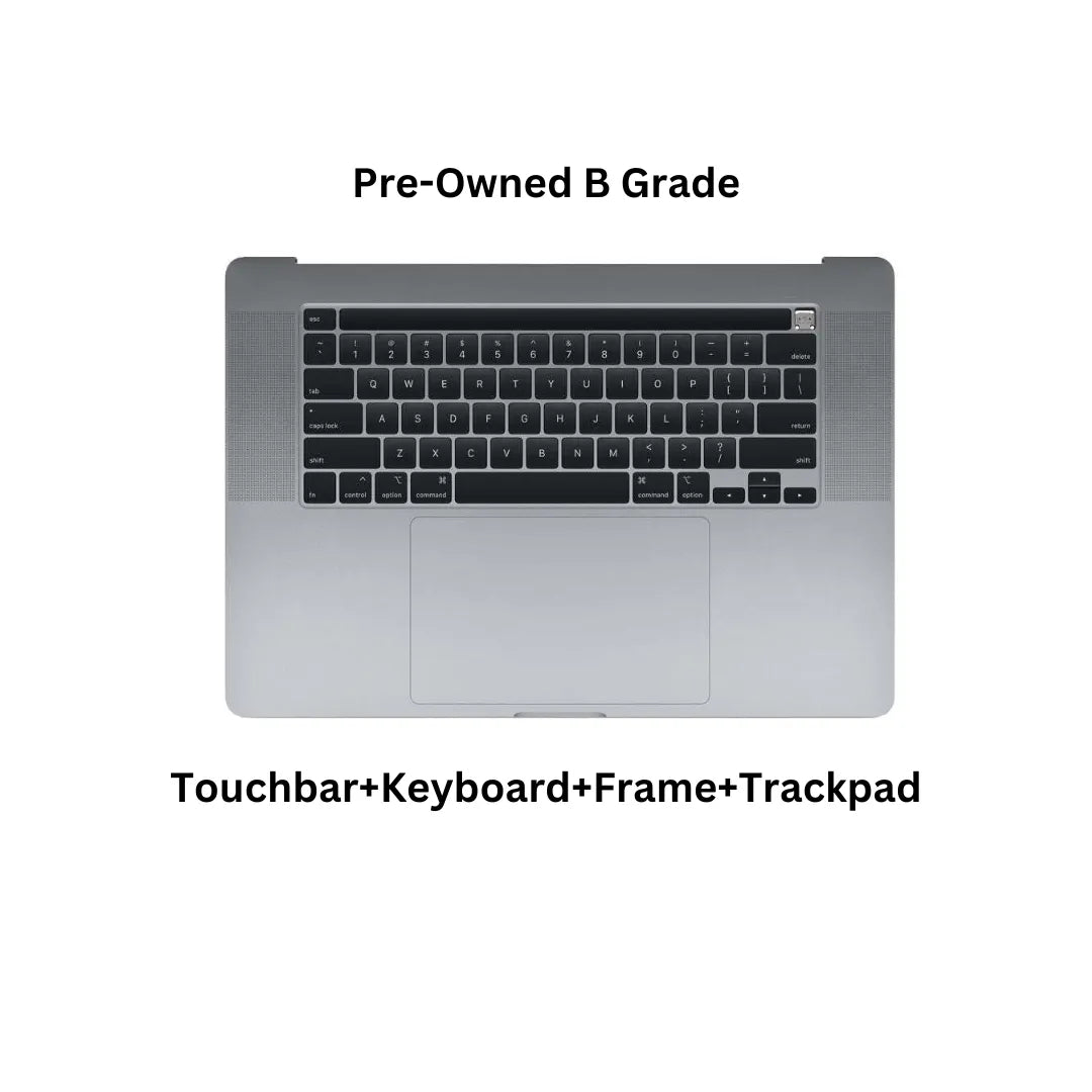 MacBook Pro 16” A2141 (2019) Top Cases with Toucbar Trackpad Keyboard Speakers & Battery-Sparesonly.in