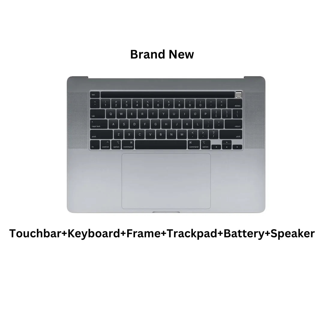 MacBook Pro 16” A2141 (2019) Top Cases with Toucbar Trackpad Keyboard Speakers & Battery-Sparesonly.in