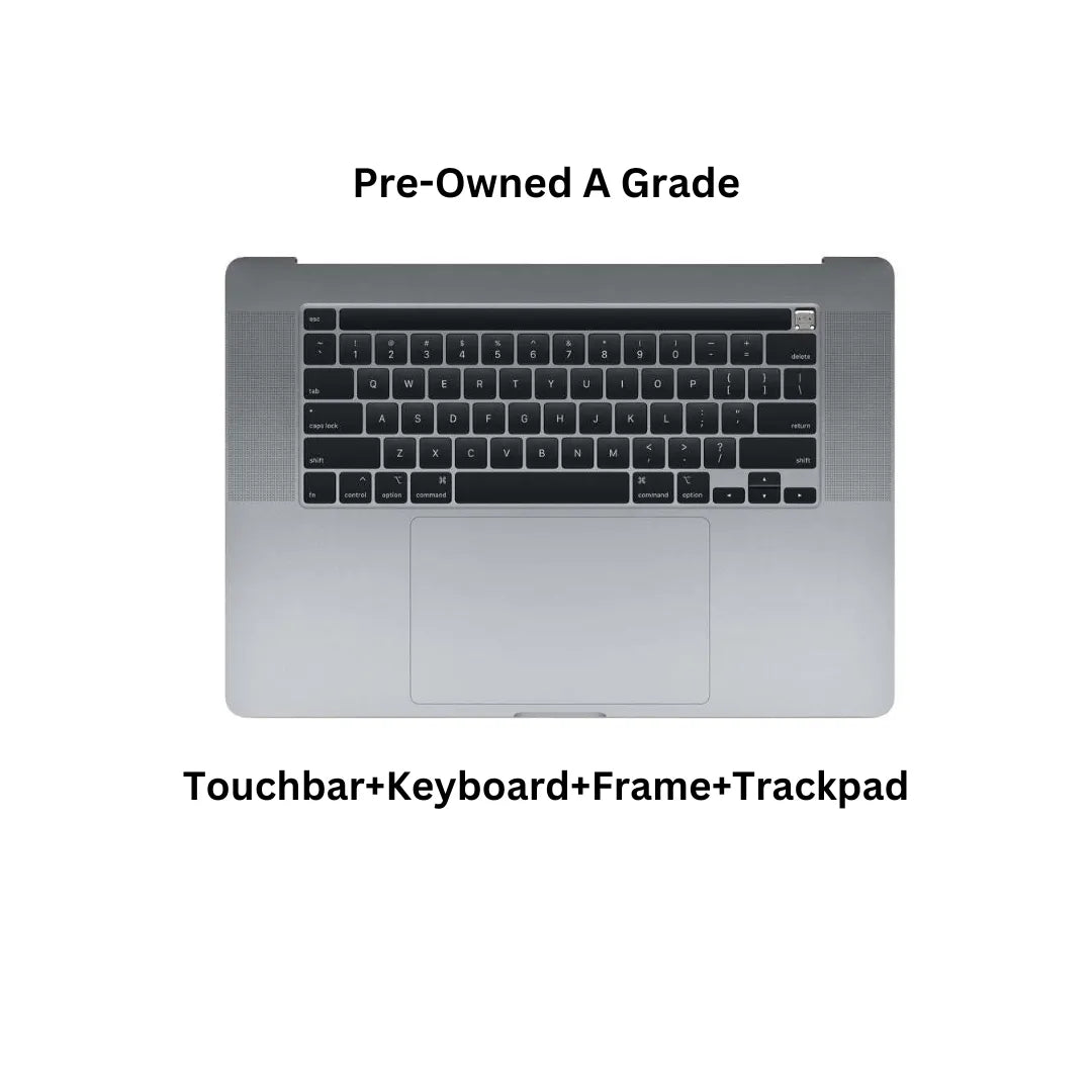 MacBook Pro 16” A2141 (2019) Top Cases with Toucbar Trackpad Keyboard Speakers & Battery-Sparesonly.in