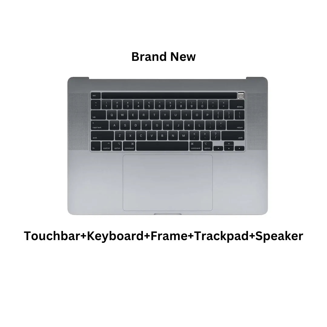MacBook Pro 16” A2141 (2019) Top Cases with Toucbar Trackpad Keyboard Speakers & Battery-Sparesonly.in