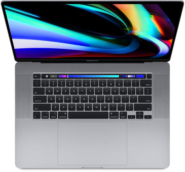 MacBook Pro 16" A2141 | Core i7 2.6GHz, 16GB RAM, 512GB SSD, 4GB Graphics, Touch bar, Space Grey With Original Adapter (Certified Pre-Owned)-Sparesonly.in