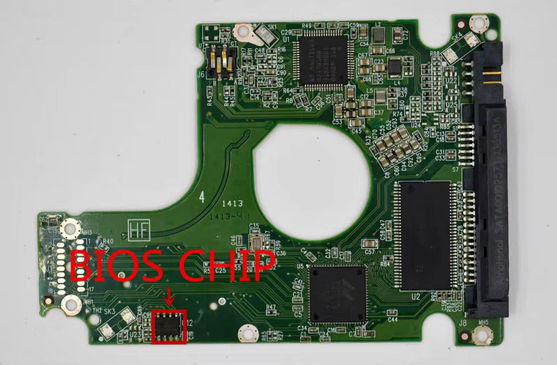 PCB Controller Per Hard Disk Western Digital 2060-800066-004 - WD10SPZX-21Z10T0 SATA II