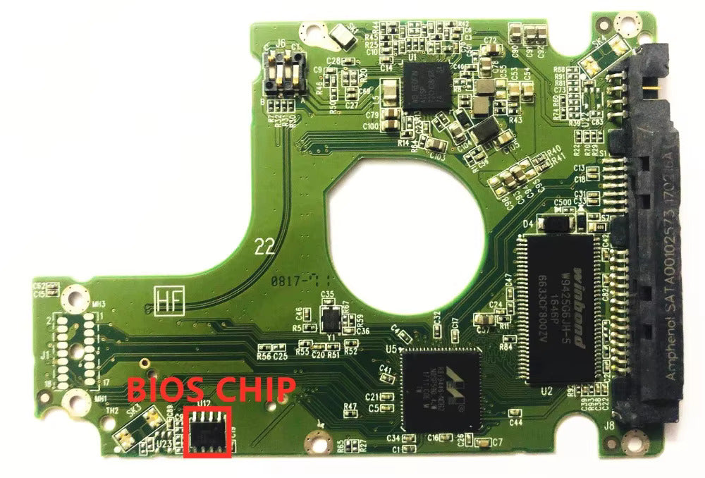 Disque Dur Interne Western Digital WD2500AAKX, 250 Go, 3,5'', PCB 102126, Occasion