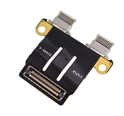 Type C Port For A1989, A1990, A2141, A2159, A2251, A2289, A2338 MacBook Pro (Mid 2018 - 2022) EMC 3215, 3359, 3214, 3358, 3347, 3301, 3348, 3578-Sparesonly.in