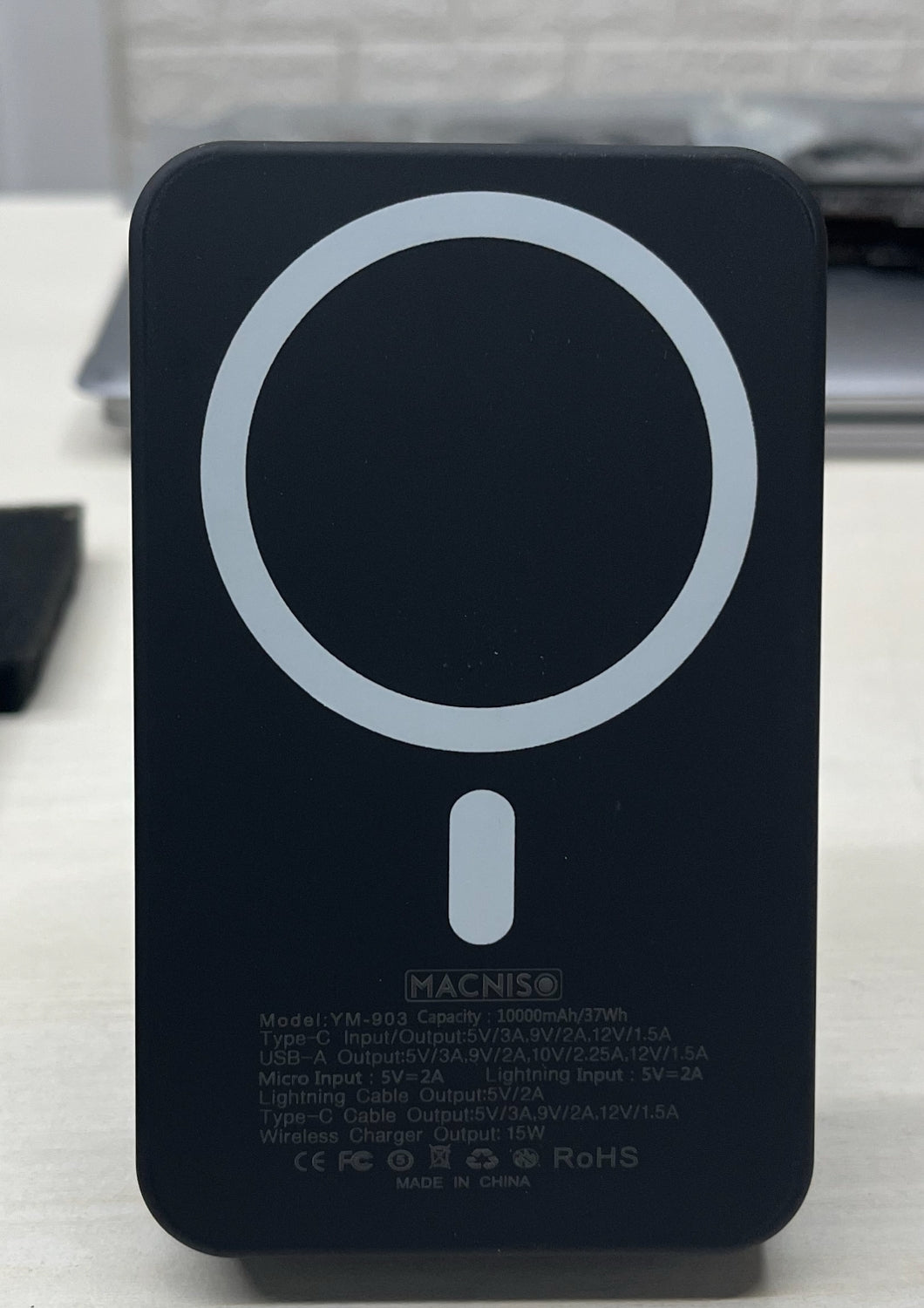 MACNISO 10000 mAh Foldable Magnetic Power Bank