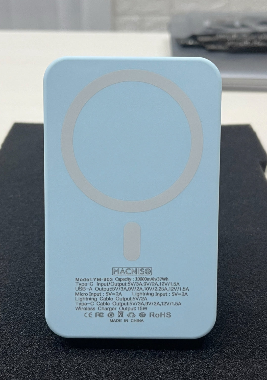 MACNISO 10000 mAh Foldable Magnetic Power Bank