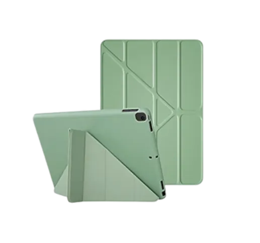 iPad Pro 10.2, Case iPad 9th 8th 7th 11 inch 4th, 3rd, 2nd, 1st (2022, 2021, 2020, 2018) Generation Case, Multi-folding TPU Back Flip Leather Smart Tablet Case-Sparesonly.in