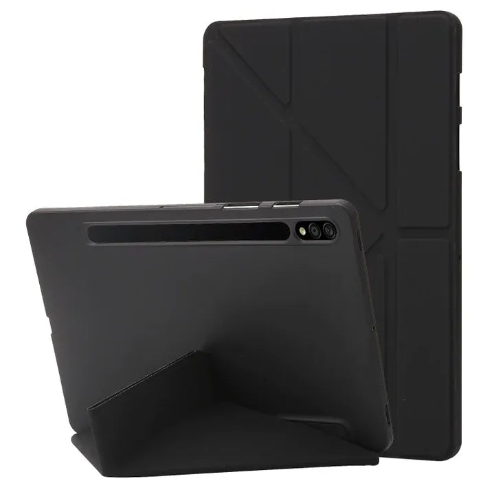 iPad Pro 10.2, Case iPad 9th 8th 7th 11 inch 4th, 3rd, 2nd, 1st (2022, 2021, 2020, 2018) Generation Case, Multi-folding TPU Back Flip Leather Smart Tablet Case-Sparesonly.in